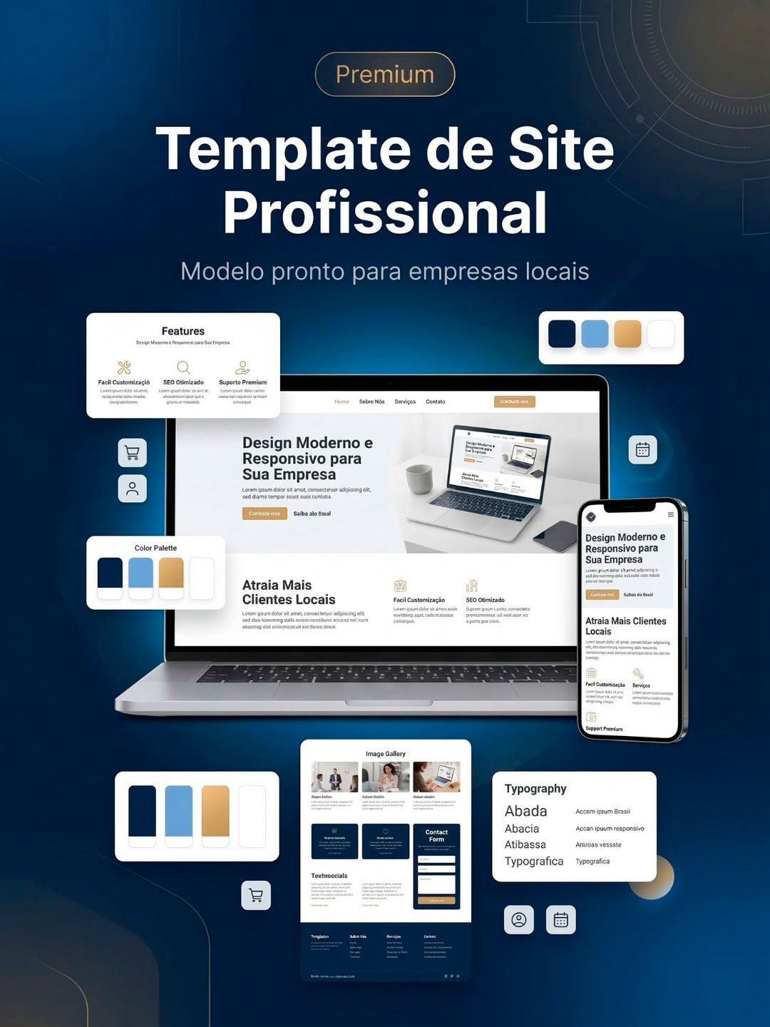 Mockup Smartphone Site